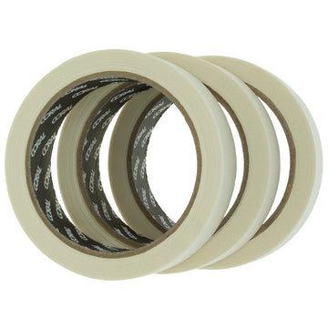 Coral Essentials Masking Tape for Paint Craft Trade and DIY 1 inch 25M roll 3 piece pack set